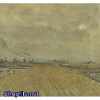 TSD3661 - Tranh sơn dầu bầu trời tỏa nắng